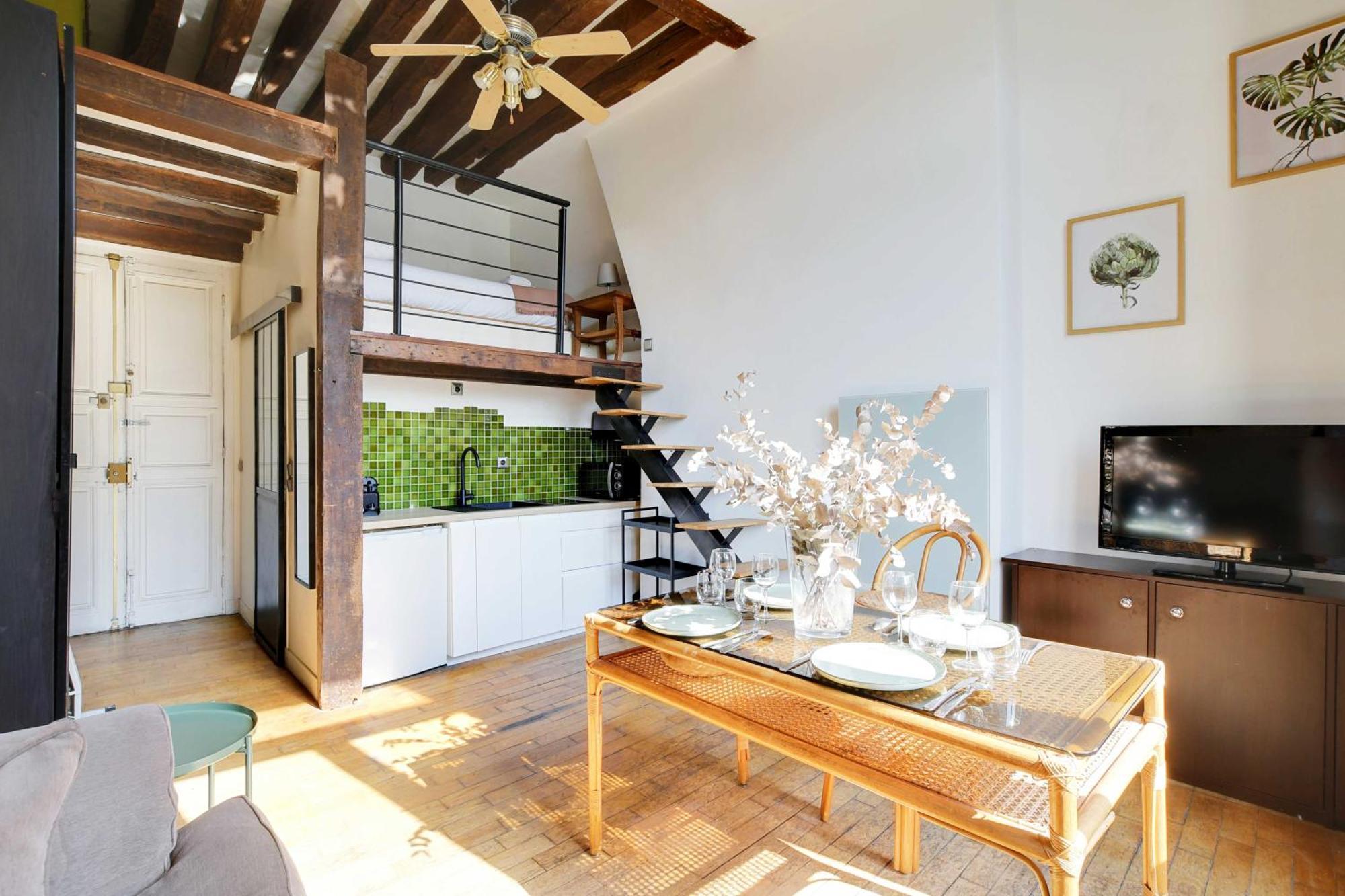 Modern Flat - 1bd-4p - Arts Et Metiers * Parijs