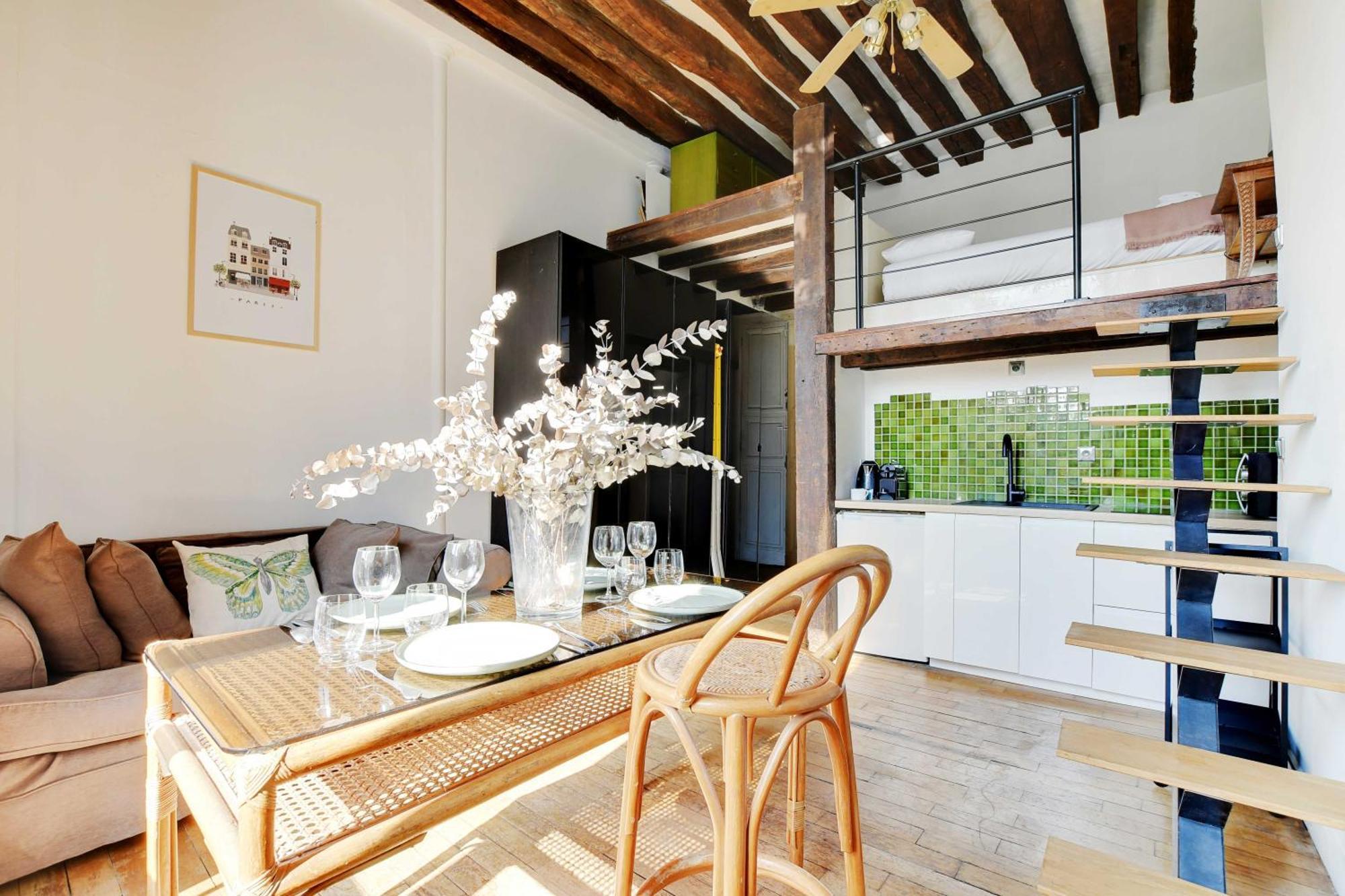 Modern Flat - 1bd-4p - Arts Et Metiers Appartement *